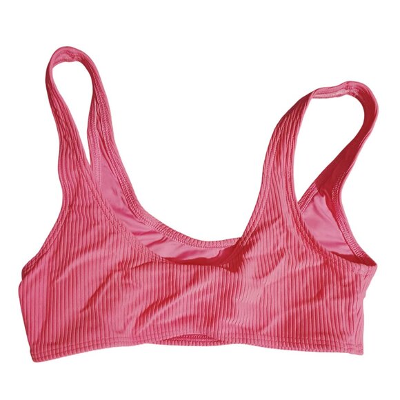 NEW Frankies Bikinis Connor‎ Ribbed Nylon Bikini Swim Top Size XS - Picture 4 of 7